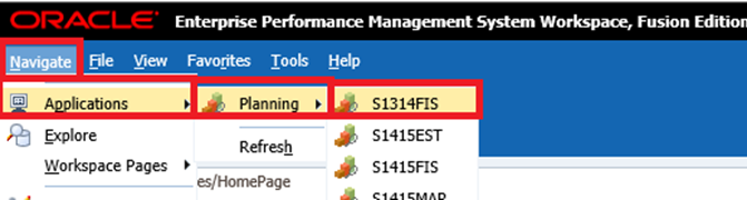 Changing application user preferences